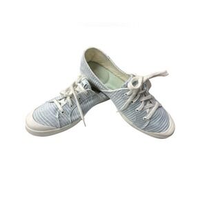 Keds‎ Sandy Sneaker Blue & White Striped Size 9.5